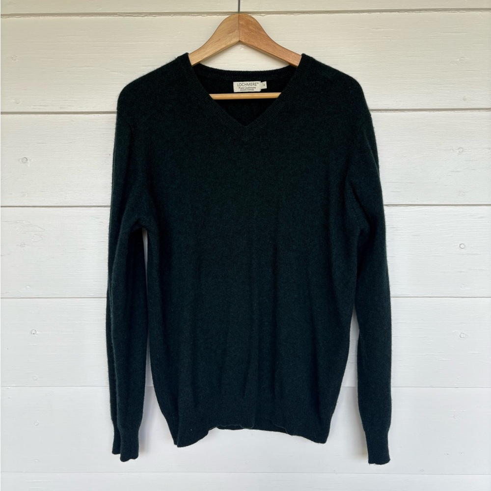 Lochmere Cashmere V-Neck Sweater